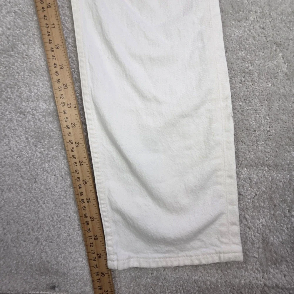 Abercrombie & Fitch White Curve‎ Love The Slim Straight Ultra High Rise Jeans 29
